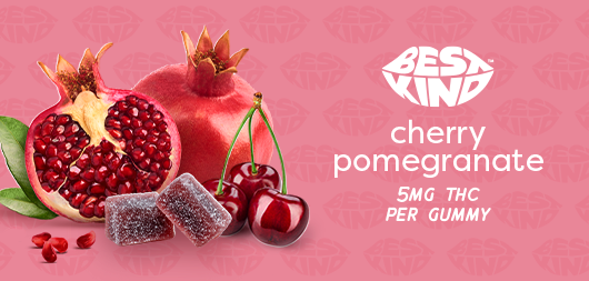 Sour Cherry Pomegranite Gummies 2 x 5mg