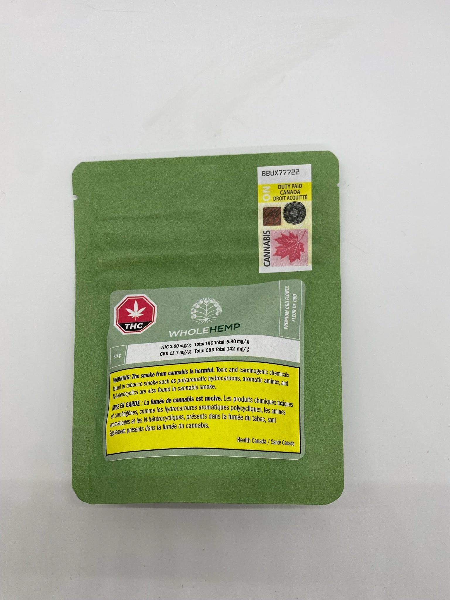 Abide Premium 3.5g CBD Dried Flower