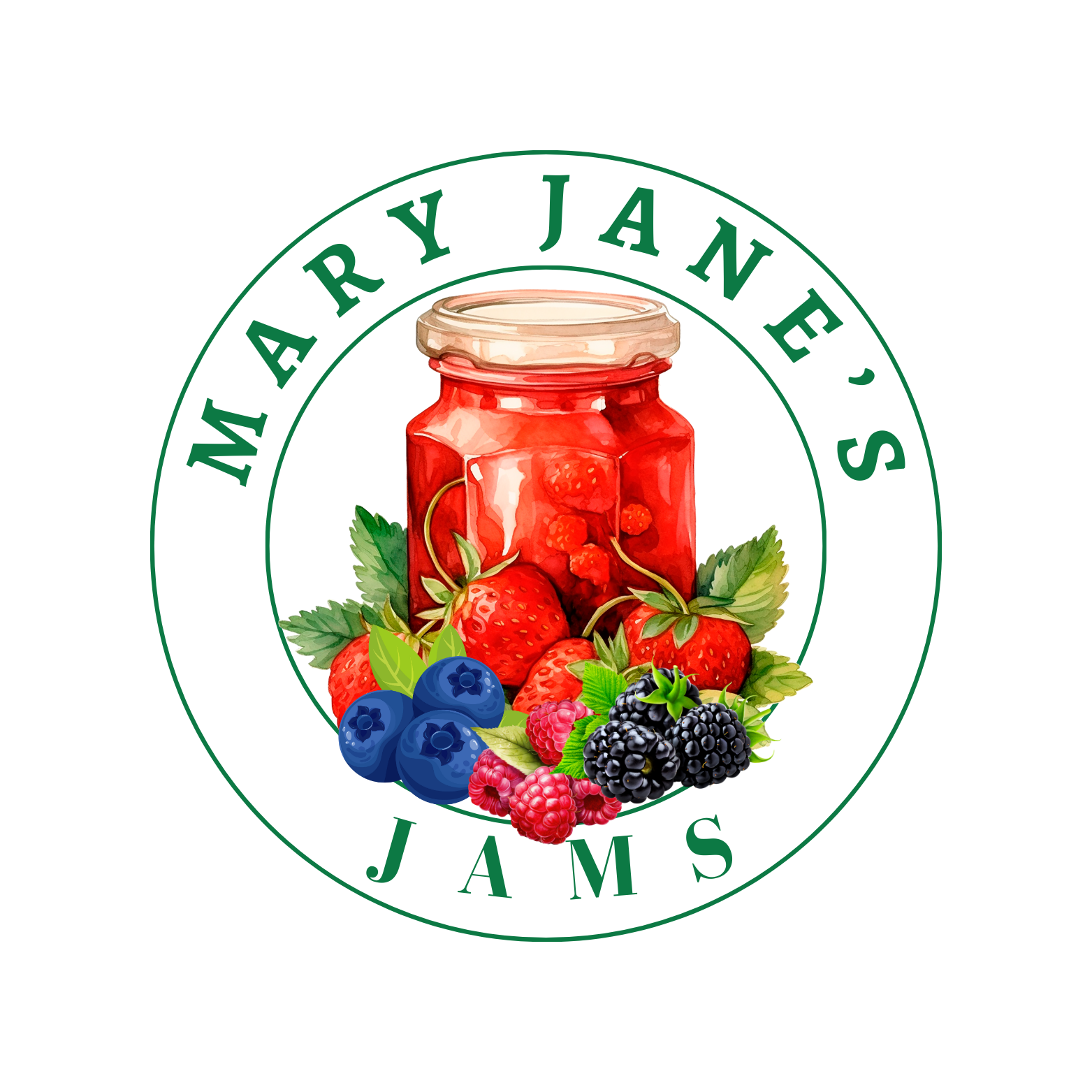Mary Jane's THC Blueberry Jam - 50g