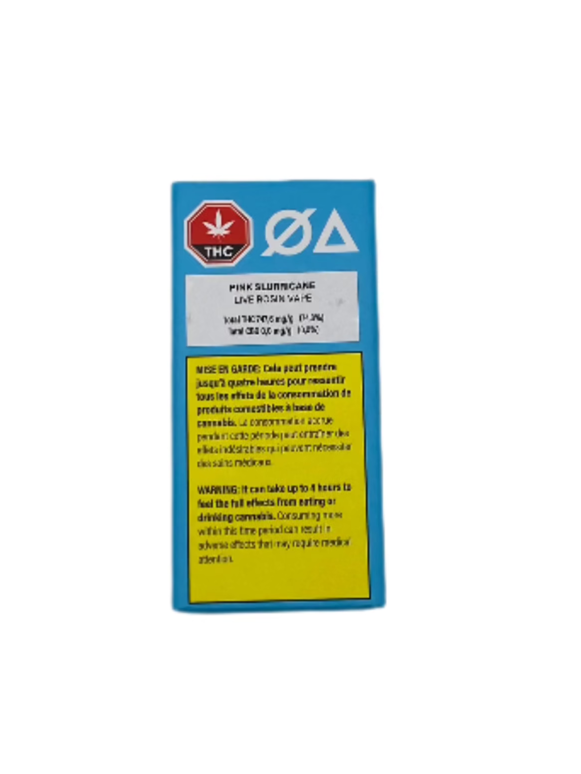 Pink Slurricane Live Rosin Vape 1g