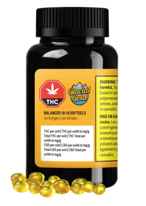 Glacial Gold Balanced 10:10 Softgels (50 pcs)