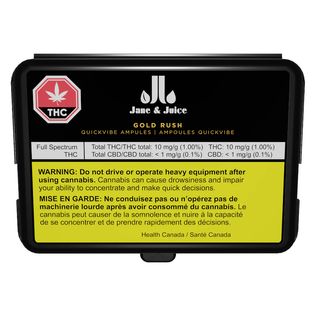 Gold Rush Full Spectrum Shatter Ampules (10pc)