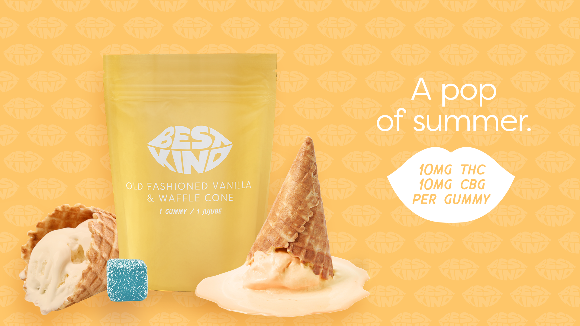 Vanilla Waffle Cone 1 x 10mg