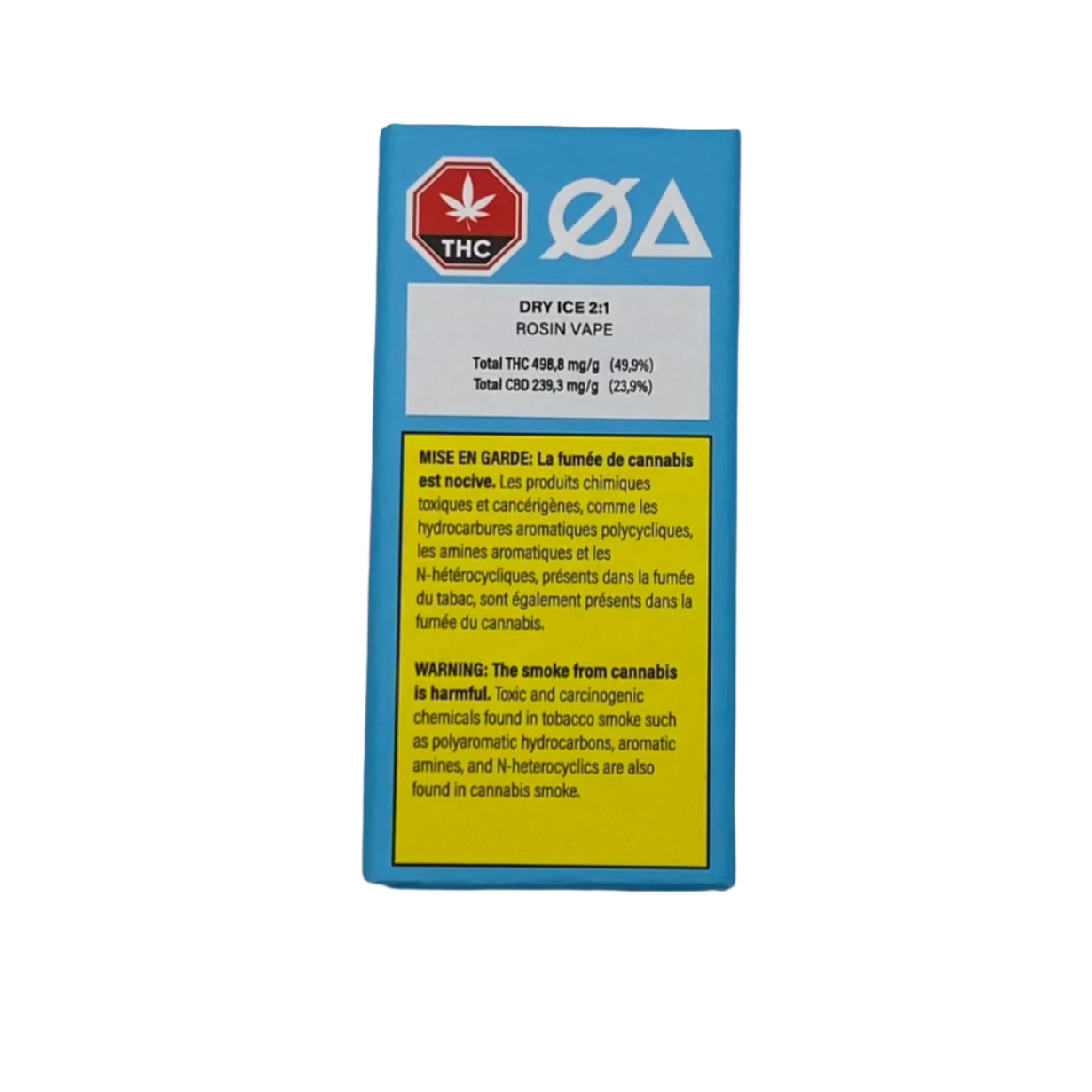 Dry Ice 2:1 Live Rosin Vape - 1g