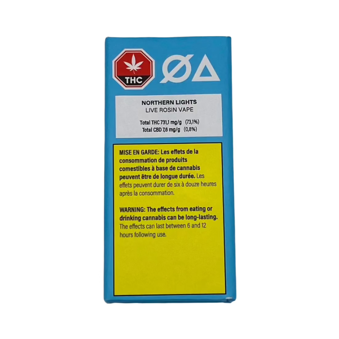 Northern Lights Live Rosin Vape 1g